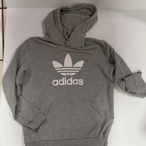 Adidas Heather Gray Hoodie